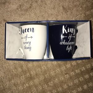 His and hers coffee mugs